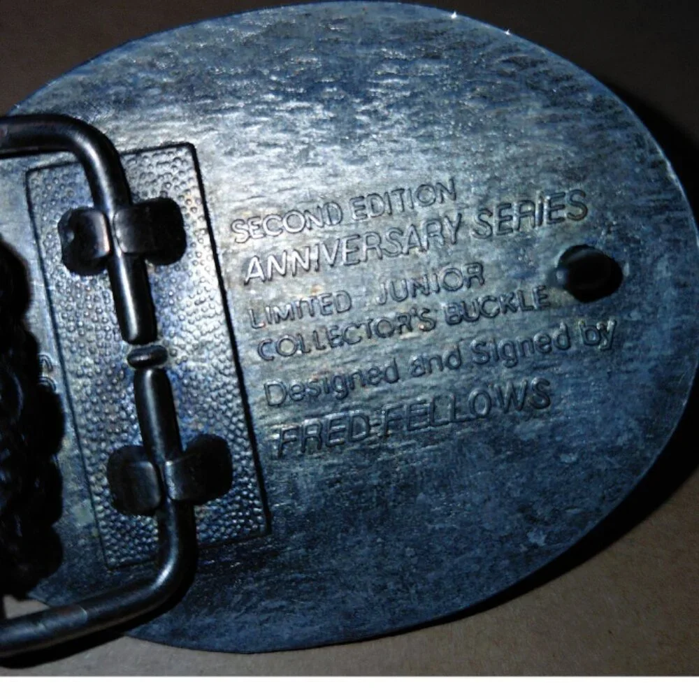 Vintage Hesston 1984 National Finals Rodeo Belt - Picture 5 of 6